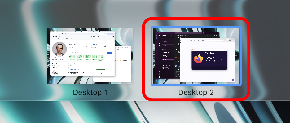 Desktop 2 - Рабочий стол для рабочих окон